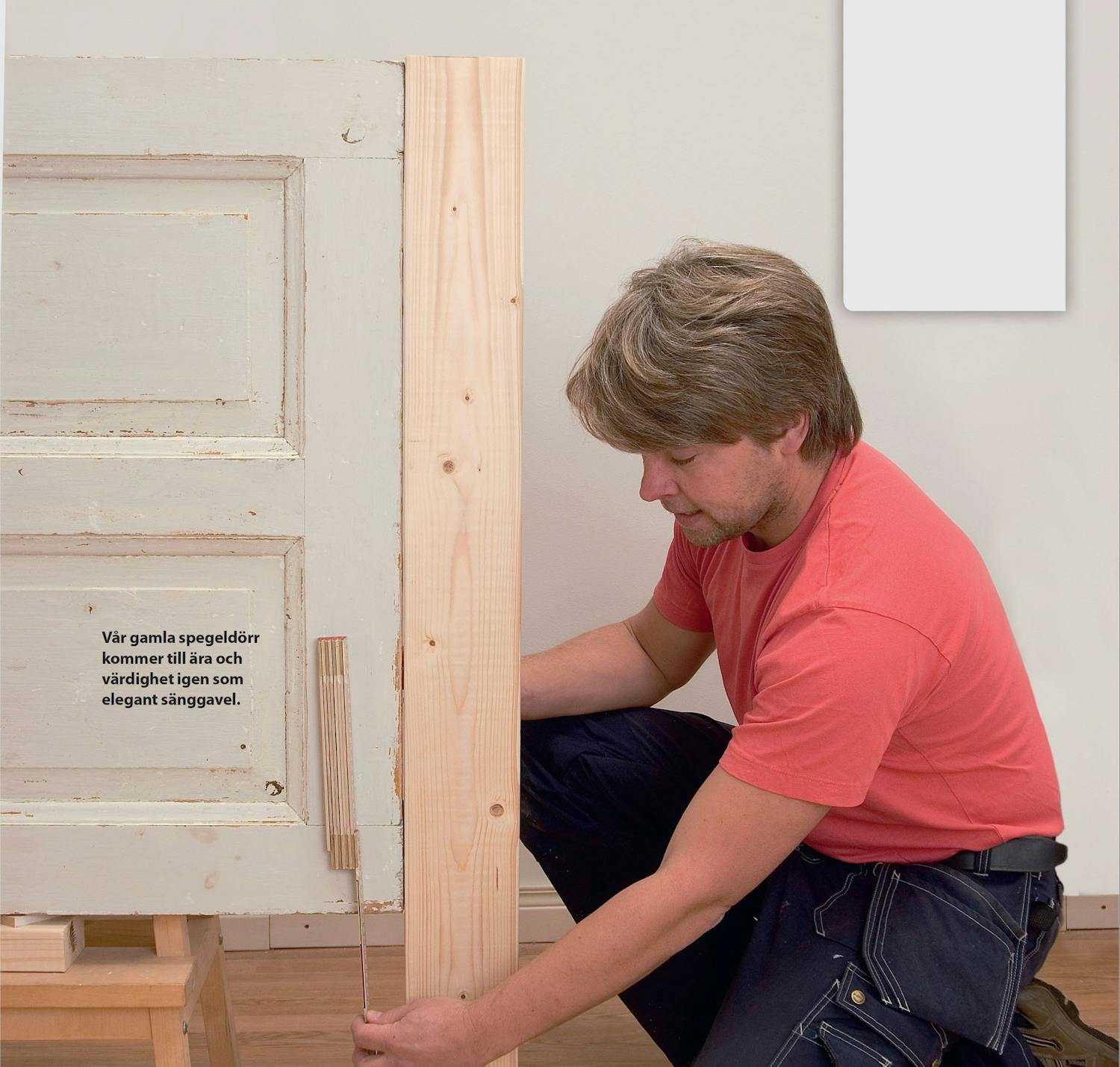 Från loppis till elegant säng